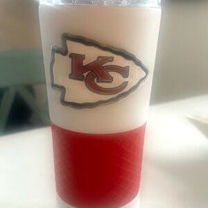NFL Kansas City Chiefs Draft 24 oz. Stainless Steel Tumbler